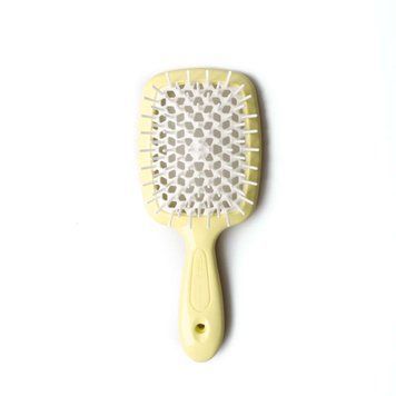 Расческа Janeke Superbrush (Нюдовый желтый с белым) 93SP226GIA фото
