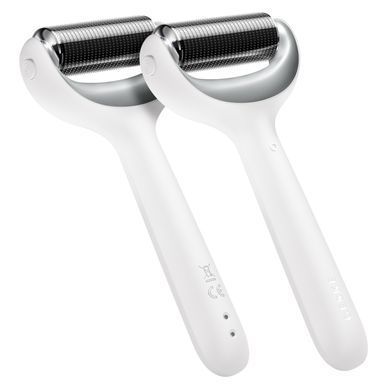 Ролер для голкової мезотерапії обличчя та тіла GESKE MicroNeedle Face&Body Roller 9в1 white HB0025 фото