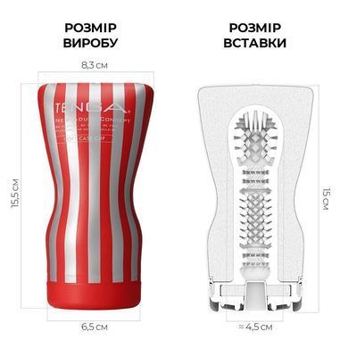 Мастурбатор Tenga Soft Case Cup (м&rsquo;яка подушечка) стискуваний SO4546 фото