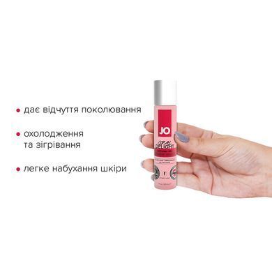 Гель для оральных ласк System JO Oral Delight - Strawberry Sensation (30 мл), эффект холод-тепло SO1496 фото