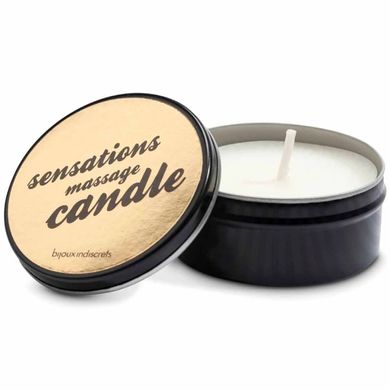 Массажная свеча Bijoux Indiscrets Scented Massage Candle (35г), жасмин-роза SO7825 фото