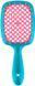 Гребінець Janeke Superbrush (Бірюзовий з рожевим) 86SP226AR фото