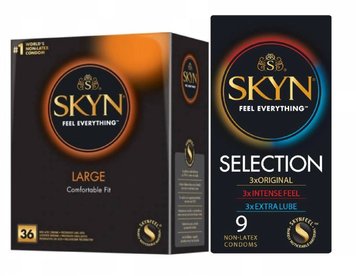 Набір : Skyn Selection 9 шт та SKYN Large 36 шт SK64 фото