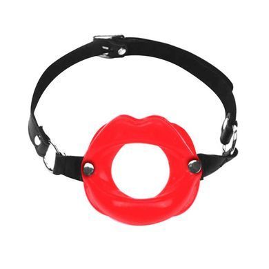 Кляп-расширитель в форме губ Art of Sex &ndash; Gag Lips, натуральная кожа SO5148 фото