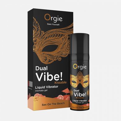 Жидкий вибратор коктейль Секс на пляже DUAL VIBE!, 15 мл Orgie (Бразилия-Португалия) 17328 фото