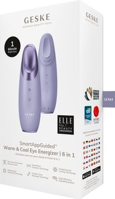Енерджайзер для очей GESKE Warm&Cool Eye Energizer 6в1 purple HB0112 фото