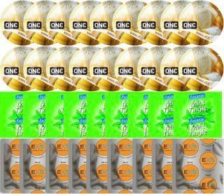 Набор 36 шт ONE Banana Split + Pasante Mint Tingle + EXS Delay SOS7655 фото