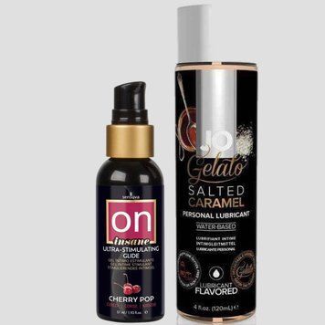 Sensuva Ultra-Stimulating On Insane Cherry Pop (57 мл) + JO GELATO Salted Caramel (120 мл) LB177 фото