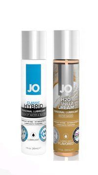 Набор лубрикантов System JO Classic Hybrid (30 мл) + System JO H2O Vanilla Cream (30 мл) LB64 фото