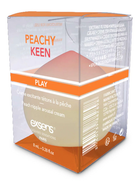 Збуджувальний бальзам для сосків EXSENS Peachy Keen (8 мл) &mdash; зі смаком персика та охолоджувальним ефектом SO7035 фото