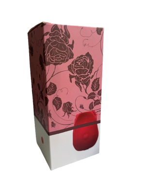 Вакуумний стимулятор 2-в-1 у формі троянди Rose R-0060 (Яскраво-рожевий) R-0060 фото