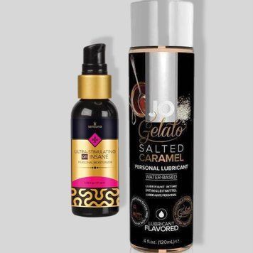 Sensuva Ultra-Stimulating On Insane Original (57 мл) + JO GELATO Salted Caramel (120 мл) LB397 фото