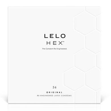 Набор LELO HEX Condoms Original (классические) 36 шт LH2 фото