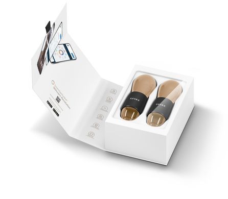 Подвійний масажер для очей GESKE Cool&Warm Duo Eye Massager 7в1 gray HB0320 фото