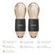 Подвійний масажер для очей GESKE Cool&Warm Duo Eye Massager 7в1 gray HB0320 фото 2