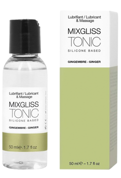 Премиальный силиконовый лубрикант-афродизиак с ароматом имбиря Mixgliss Tonic Ginger (50 мл) SO1359 фото