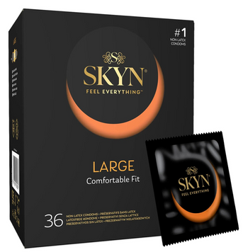 Безлатексные презервативы увеличенного размера SKYN Large (36 шт) SK24 фото