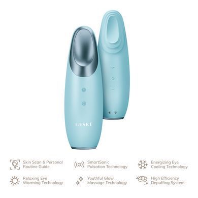 Енерджайзер для очей GESKE Warm&Cool Eye Energizer 6в1 turquoise HB0114 фото