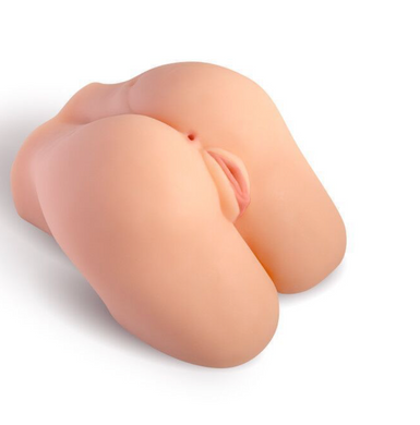 Мастурбатор-полуторс с вибрацией Real Body Real Kelly, вагина и анус, 24х17,5 см SO9950 фото