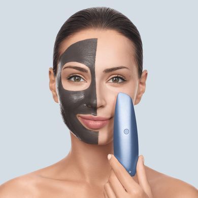 Безконтактна магнітна пілінг-маска GESKE Touchless Magnetic Peeling Mask 5в1 aquamarine HB0554 фото