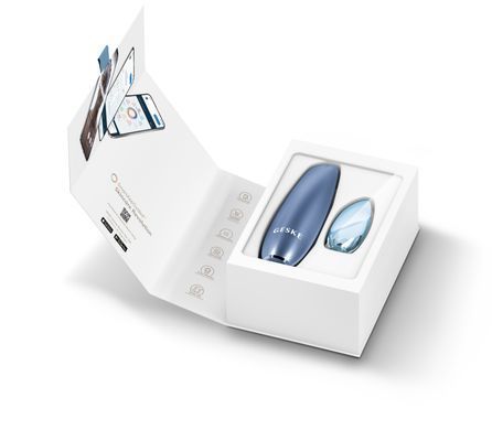 Безконтактна магнітна пілінг-маска GESKE Touchless Magnetic Peeling Mask 5в1 aquamarine HB0554 фото
