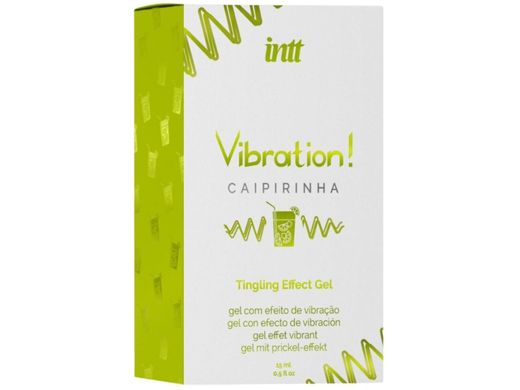 Жидкий вибратор Intt Vibration Caipirinha (15 мл), густой гель, очень вкусный, действует до 30 мин SX0579 фото