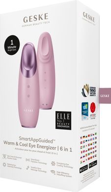 Енерджайзер для очей GESKE Warm&Cool Eye Energizer 6в1 pink HB0115 фото