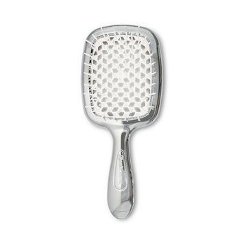 Гребінець Janeke Superbrush (Срібний з білим) CRSP230BIA фото