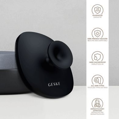 Щітка для тіла GESKE Body Brush 4в1 black HB0330 фото