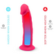 Вибрационный фаллоимитатор с эффектом памяти SilexD Henry Vibro Pink (MODEL 2 size 7in, 17,5 x 4,4 см) SX3130 фото 2