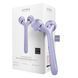Електронний ультразвуковий ролик для обличчя та тіла GESKE Sonic Facial&Body Roller 4в1 violet HB0034 фото 1