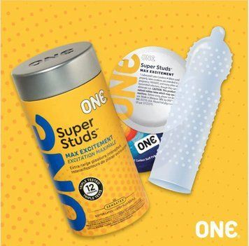 ONE Super Studs &ndash; рельефная текстура для ярких ощущений (12 шт) SOS11861 фото