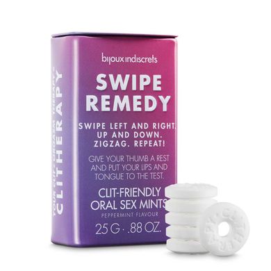 Мятные конфеты Bijoux Indiscrets Swipe Remedy – clitherapy oral sex mints SO5911 фото