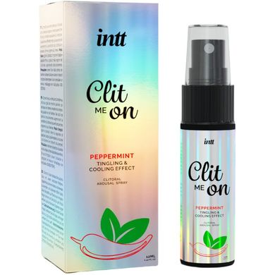 Збуджувальний спрей для клітора Intt Clit Me On Peppermint Cooling Effect 12 мл, охолоджувальний ефект SO8392 фото