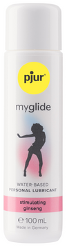 pjur myglide - Стимулирующий женский лубрикант на водной основе с женьшенем, 100 мл. PJ10560 фото