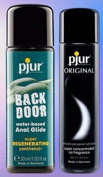 Набор лубрикантов pjur backdoor Regenerating 30 мл + pjur Original 100 мл, 2в1 LB500 фото