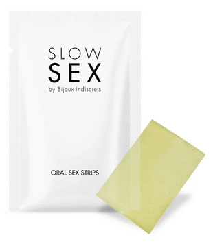 Збуджуючі смужки для орального сексу Bijoux Indiscrets Oral Sex Strips (7 шт.) SO5909 фото