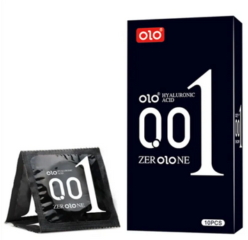 OLO ультратонкі з гіалуроновою змазкою OLO 10 шт OL18 фото
