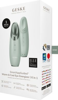 Енерджайзер для очей GESKE Warm&Cool Eye Energizer 6в1 green HB0118 фото