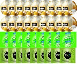 Набор 36 шт ONE Banana Split + Pasante Mint Tingle + EXS EXTREME 3 в 1 SOS7661 фото