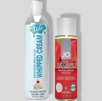 Wet Oral Play Whipped Cream (118 мл) + JO Watermelon (60 мл) LB778 фото