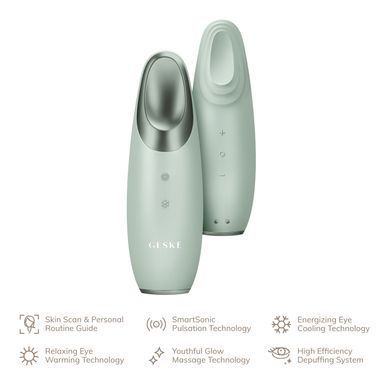 Енерджайзер для очей GESKE Warm&Cool Eye Energizer 6в1 green HB0118 фото