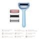 Ролер для голкової мезотерапії обличчя та тіла GESKE MicroNeedle Face&Body Roller 9в1 aquamarine HB0215 фото 2