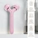 Електронний ультразвуковий ролик для обличчя та тіла GESKE Sonic Facial&Body Roller 4в1 pink HB0037 фото 3