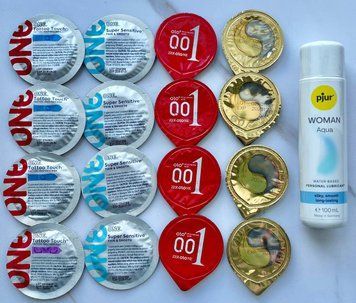 Набір 16 штук One, Olo + лубрикант pjur Woman Aqua (100 мл) SOS3987 фото