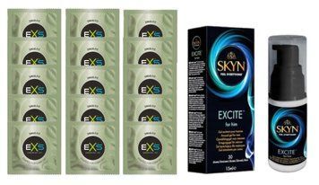 Комплект EXS Snug Fit 15 шт + Skyn Excite SOS14911 фото