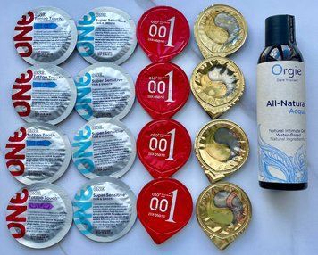 Набір 16 штук One, Olo + лубрикант System JO H2O Original (30 мл) SOS3988 фото