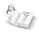 Електронний ультразвуковий ролик для обличчя та тіла GESKE Sonic Facial&Body Roller 4в1 white HB0039 фото 9