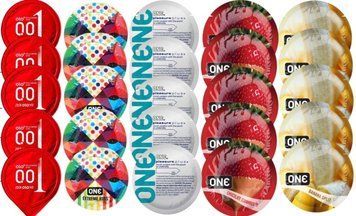 Набір з 25 шт OLO Red 0.01 + ONE Ribs + ONE Plus + ONE Chocolate Strawberry + ONE Banana SOS8752 фото