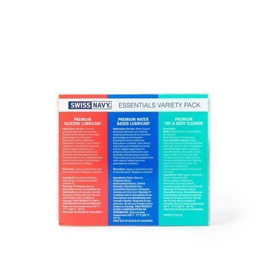 Набор Swiss Navy Essentials Variety Pack 3х30 мл SX1362 фото